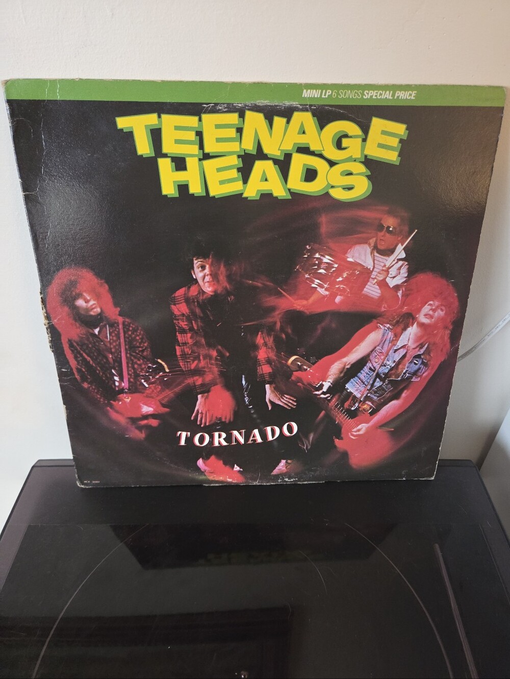 Teenage Heads-Tornado Vinyl Record.